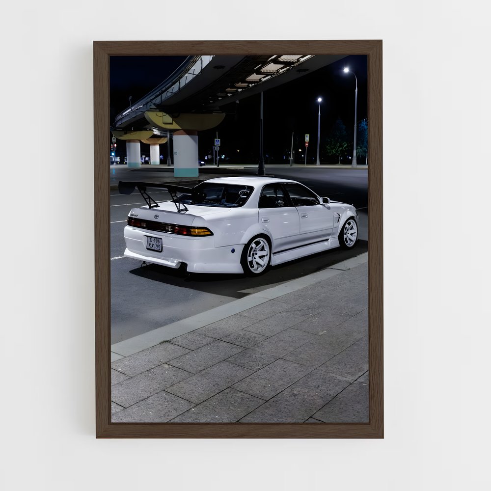 Poster superbe Mark ii jzx – affiche Toyota (vue 5)